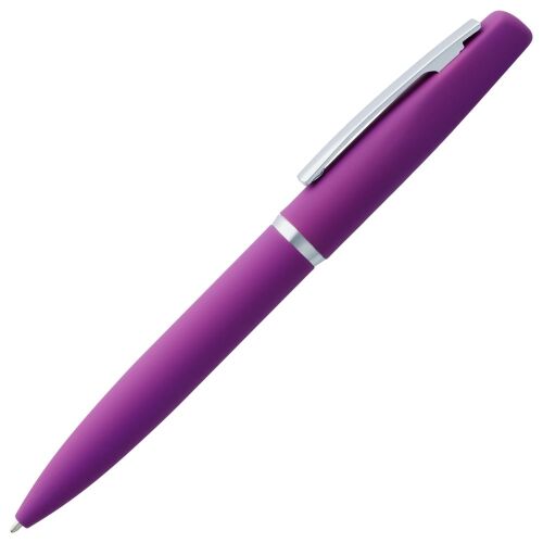 Ручка шариковая Bolt Soft Touch, фиолетовая 2