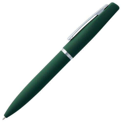 Ручка шариковая Bolt Soft Touch, зеленая 2