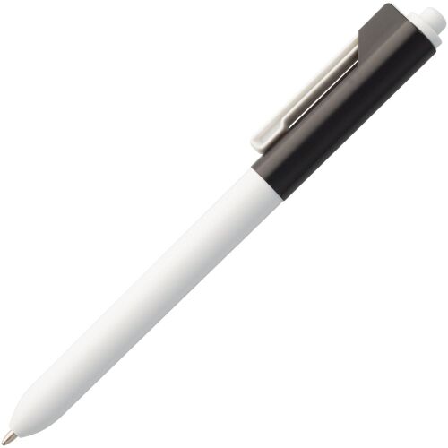 Ручка шариковая Hint Special, белая с черным 2