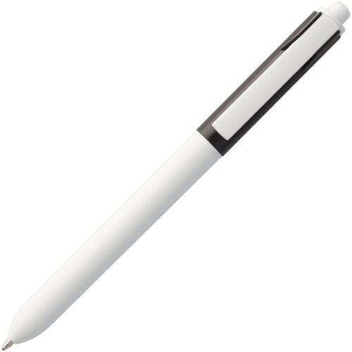 Ручка шариковая Hint Special, белая с черным 3