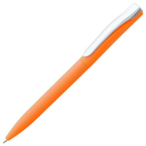 Ручка шариковая Pin Soft Touch, оранжевая 1