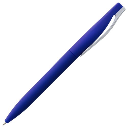 Ручка шариковая Pin Soft Touch, синяя 3