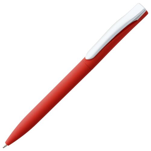 Ручка шариковая Pin Soft Touch, красная 1