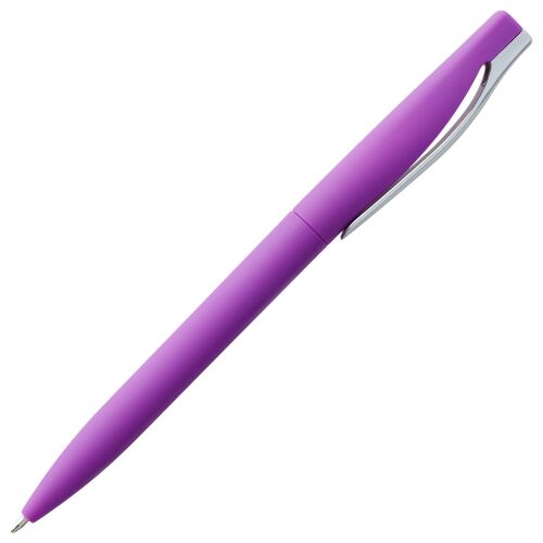 Ручка шариковая Pin Soft Touch, фиолетовая 3