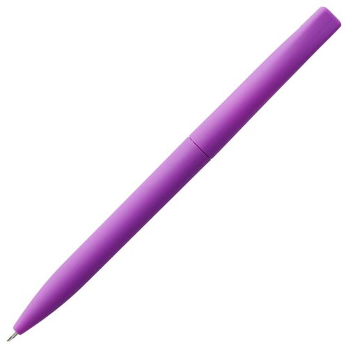 Ручка шариковая Pin Soft Touch, фиолетовая 4