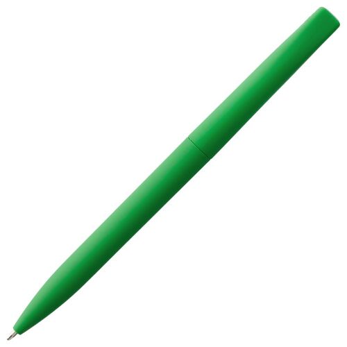 Ручка шариковая Pin Soft Touch, зеленая 4