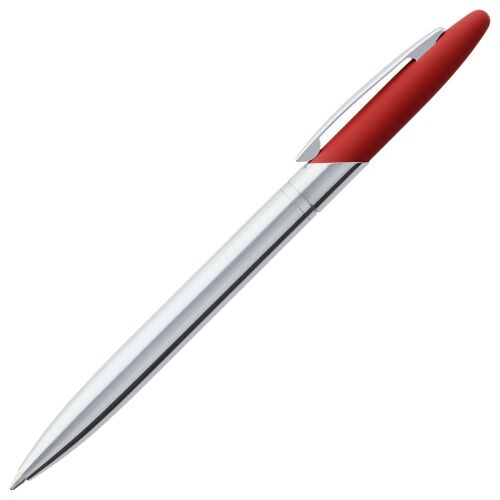 Ручка шариковая Dagger Soft Touch, красная 2
