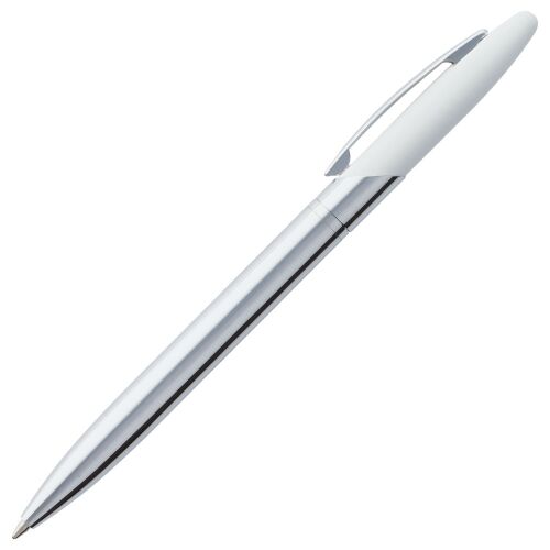 Ручка шариковая Dagger Soft Touch, белая 2