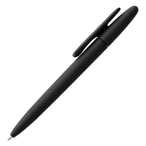 Ручка шариковая Prodir DS5 TRR-P Soft Touch, черная 2