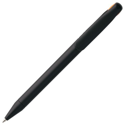 Ручка шариковая Prodir DS1 TMM Dot, черная с оранжевым 4