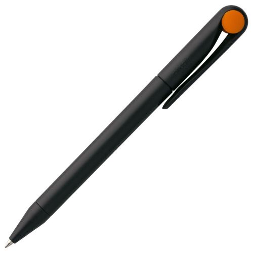 Ручка шариковая Prodir DS1 TMM Dot, черная с оранжевым 3