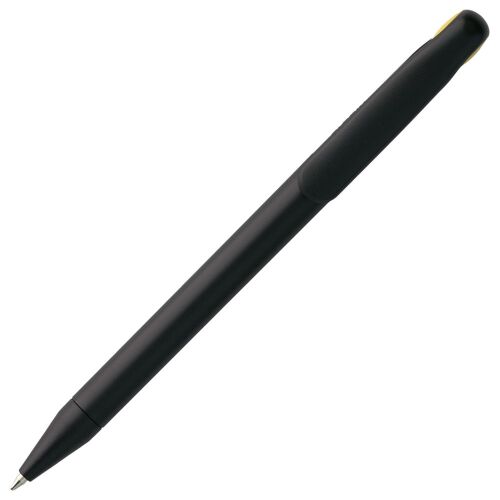 Ручка шариковая Prodir DS1 TMM Dot, черная с желтым 4
