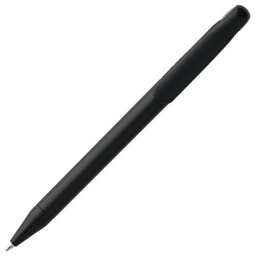 Ручка шариковая Prodir DS1 TMM Dot, черная с зеленым 4