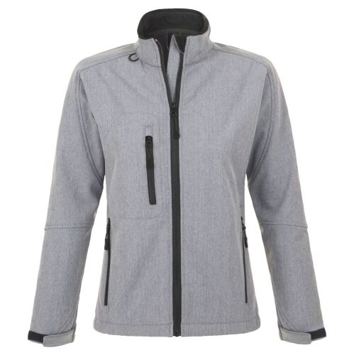 Куртка женская на молнии Roxy 340, серый меланж, размер S 1