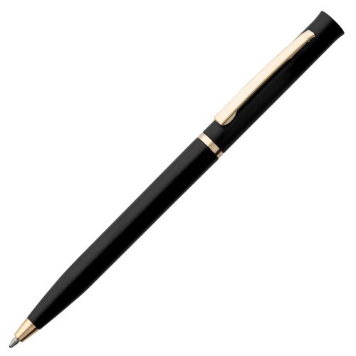 Ручка шариковая Euro Gold, черная 1