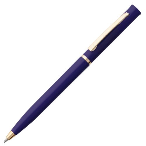 Ручка шариковая Euro Gold, синяя 1