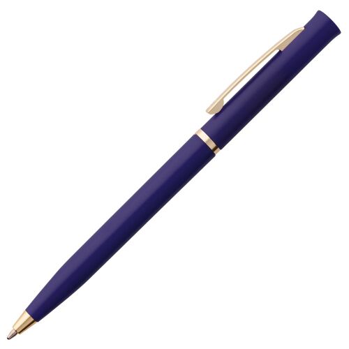 Ручка шариковая Euro Gold, синяя 2