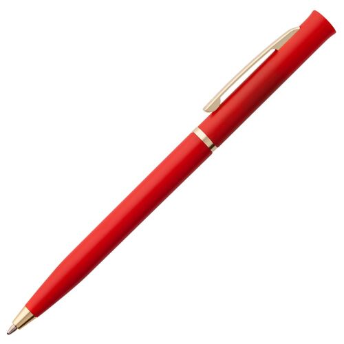 Ручка шариковая Euro Gold, красная 2