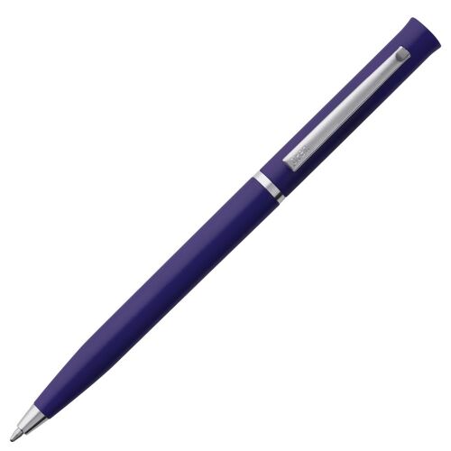 Ручка шариковая Euro Chrome, синяя 3