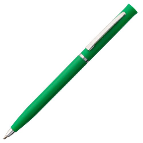 Ручка шариковая Euro Chrome, зеленая 1