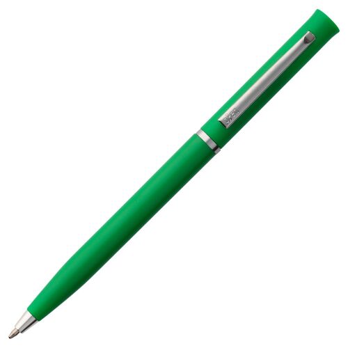 Ручка шариковая Euro Chrome, зеленая 3