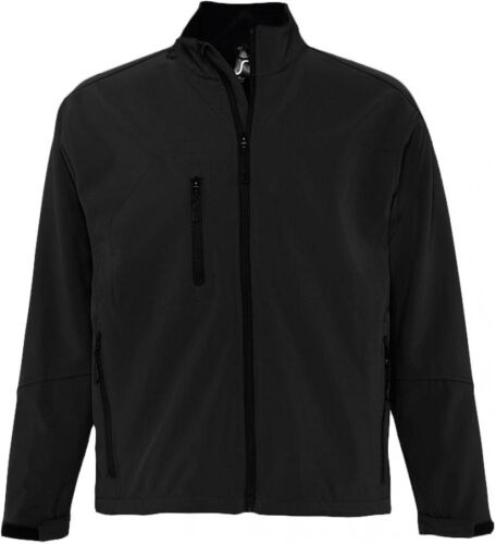 Куртка мужская на молнии Relax 340 черная, размер XXL 1