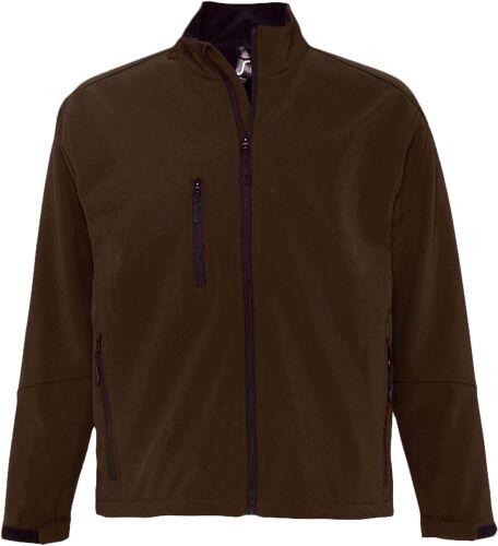 Куртка мужская на молнии Relax 340 коричневая, размер S 1
