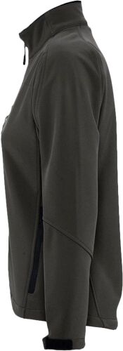 Куртка женская на молнии Roxy 340 темно-серая, размер XL 3