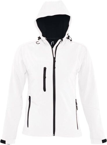Куртка женская с капюшоном Replay Women 340 белая, размер XL 1
