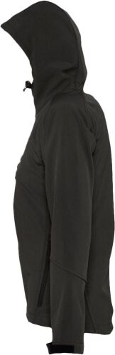 Куртка женская с капюшоном Replay Women 340 черная, размер XXL 3