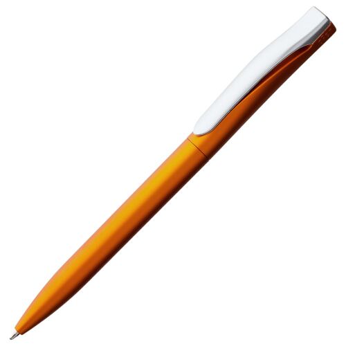 Ручка шариковая Pin Silver, оранжевый металлик 1
