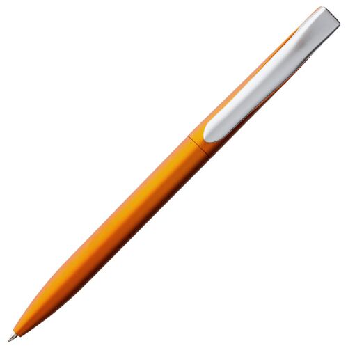 Ручка шариковая Pin Silver, оранжевый металлик 3