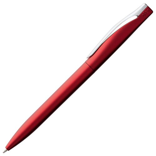 Ручка шариковая Pin Silver, красный металлик 2