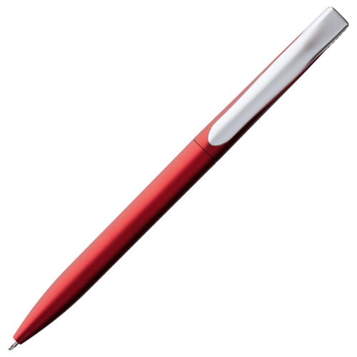 Ручка шариковая Pin Silver, красный металлик 3