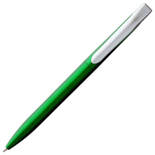 Ручка шариковая Pin Silver, зеленый металлик 3