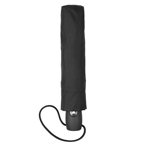 Зонт складной Comfort, черный 4
