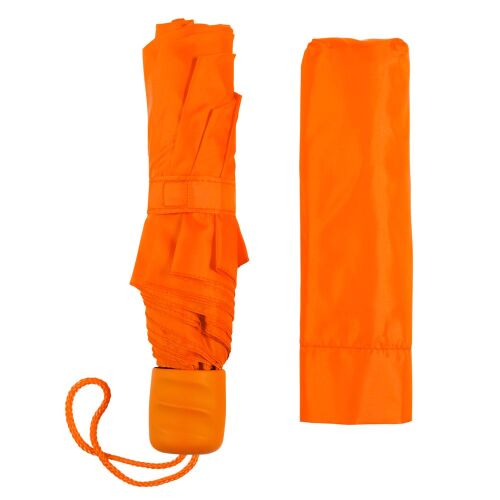 Зонт складной Basic, оранжевый 4