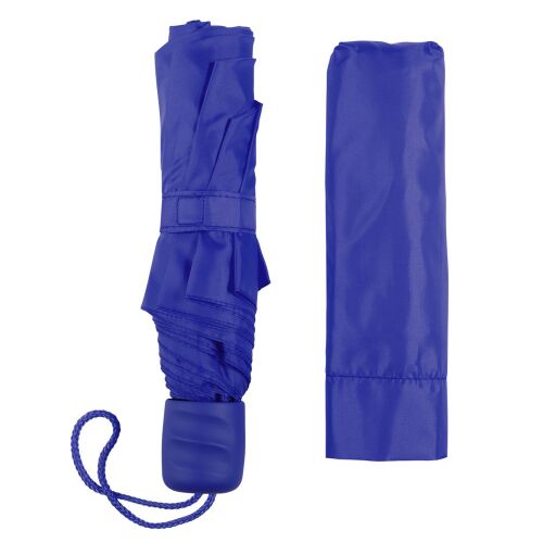 Зонт складной Basic, синий 4