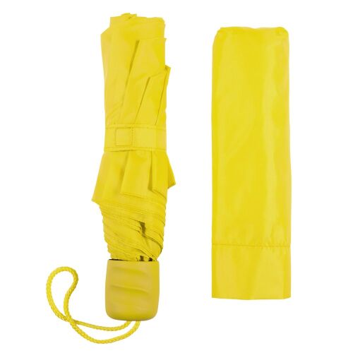 Зонт складной Basic, желтый 3