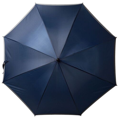 Зонт-трость светоотражающий Reflect, синий 2