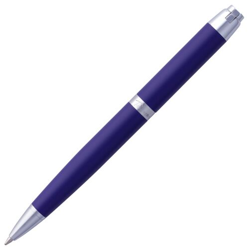 Ручка шариковая Razzo Chrome, синяя 4