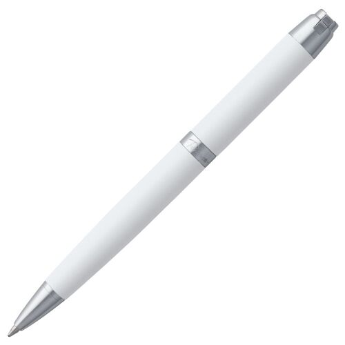 Ручка шариковая Razzo Chrome, белая 4