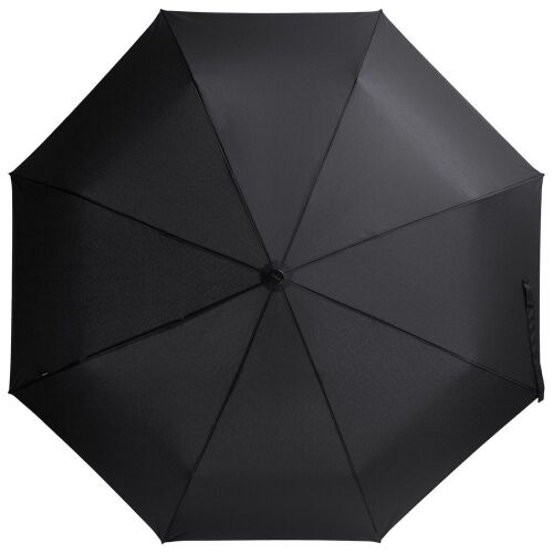 Зонт складной Floyd с кольцом, черный 2