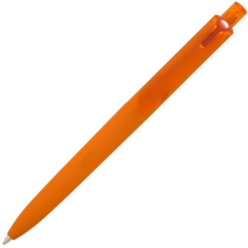 Ручка шариковая Prodir DS8 PRR-Т Soft Touch, оранжевая 2