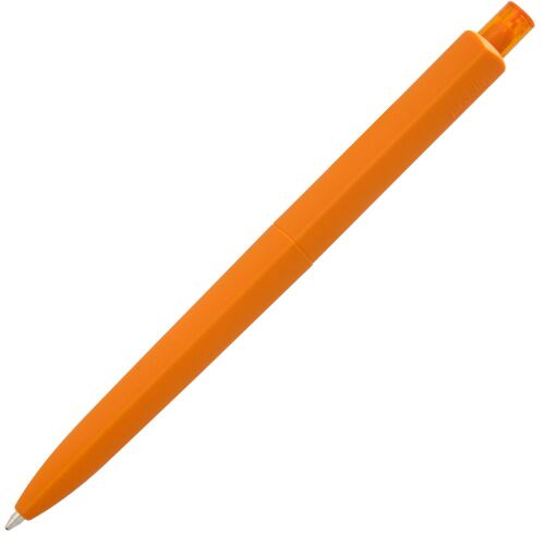 Ручка шариковая Prodir DS8 PRR-Т Soft Touch, оранжевая 4