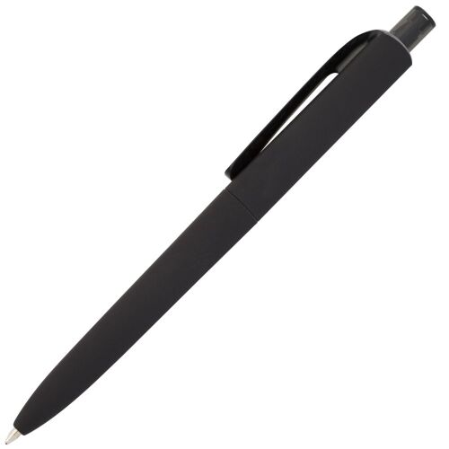Ручка шариковая Prodir DS8 PRR-Т Soft Touch, черная 3