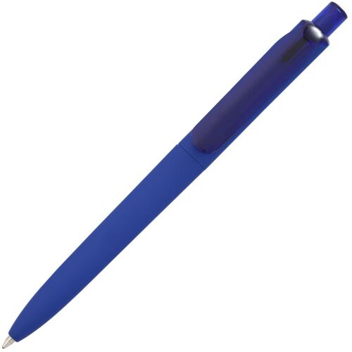 Ручка шариковая Prodir DS8 PRR-Т Soft Touch, синяя 2