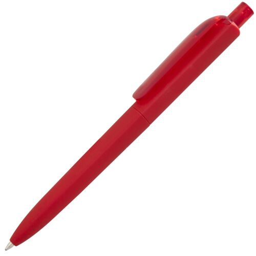 Ручка шариковая Prodir DS8 PRR-Т Soft Touch, красная 1