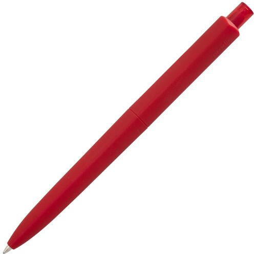 Ручка шариковая Prodir DS8 PRR-Т Soft Touch, красная 4