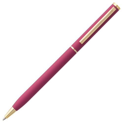 Ручка шариковая Hotel Gold, ver.2, матовая розовая 2